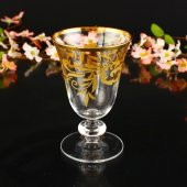 Romano Altın Dekor 6lı Ayaklı Bardak 44469 - 1
