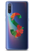 Xiaomi Mi 9 Uyumlu Kılıf Clear Harfler S Harfi Çiçekli Telefon Kılıfları - 1