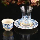 Sakura Dekor 18 Parça Çay Seti 401-G07 - 1