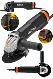 STEİNER Alman 4200 W Metal Şanzuman Bakır Sargılı Avuç Içi Taşlama Demir Metal Kesme Makinesi Spiral 125 Mm - 1