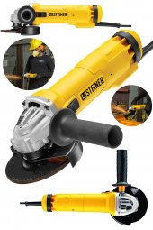 STEİNER Alman 4200 W Metal Şanzuman Bakır Sargılı Avuç Içi Taşlama Demir Metal Kesme Makinesi Spiral 125 Mm - 1