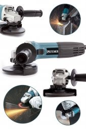 STEİNER Germany Technology 2600 Watt Profesyonel Metal Şanzıman Avuç Içi Spiral Taşlama Makinesi - 2