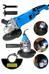 STEİNER Alman 3000 W 6 Kademe Devir Ayarli Sjs Metal Şanzıman Demir Metal Kesme Taşlama Makinesi 125 Mm - 2