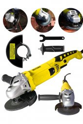 STEİNER Alman 3000 W 6 Kademe Devir Ayarli Sjs Metal Şanzıman Demir Metal Kesme Taşlama Makinesi 125 Mm - 1