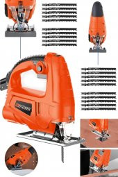 STEİNER Alman 4000 W Sjs Metal Şanzıman 6 Kademe Devirli Bakır Sargılı Dekupaj Testere Makinesi 20uç - 1