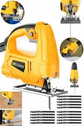 STEİNER Alman 4000 W Sjs Metal Şanzıman 6 Kademe Devirli Bakır Sargılı Dekupaj Testere Makinesi 15uç - 1