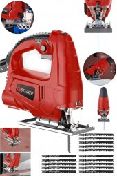 STEİNER Alman 4000 W Sjs Metal Şanzıman 6 Kademe Devirli Bakır Sargılı Dekupaj Testere Makinesi 15uç - 1
