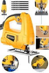 STEİNER Alman 4000 W Sjs Metal Şanzuman 6 Kademe Devirli Bakır Sargili Dekupaj Testere Makinesi - 1