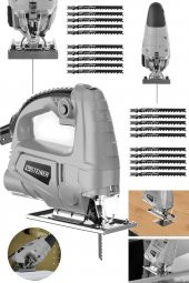STEİNER Alman 4000 W Sjs Metal Şanzıman 6 Kademe Devirli Bakır Sargılı Dekupaj Testere Makinesi 20uç - 1