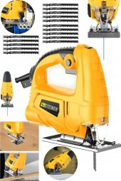 STEİNER Alman 4000 W Sjs Metal Şanzıman 6 Kademe Devirli Bakır Sargılı Dekupaj Testere Makinesi 15uç - 2