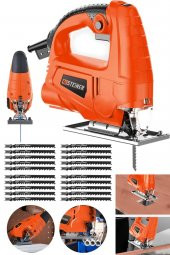 STEİNER Alman 4000 W Sjs Metal Şanzıman 6 Kademe Devirli Bakır Sargılı Dekupaj Testere Makinesi 20uç - 2