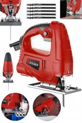 STEİNER Alman 4000 W Sjs Metal Şanzuman 6 Kademe Devirli Bakır Sargili Dekupaj Testere Makinesi - 2