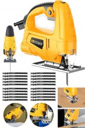 STEİNER Alman 4000 W Sjs Metal Şanzıman 6 Kademe Devirli Bakır Sargılı Dekupaj Testere Makinesi 20uç - 2