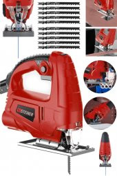 STEİNER 4000 W Sjs Metal Şanzıman 6 Kademe Devirli Bakır Sargılı Dekupaj Testere Makinesi 10 Uç - 2