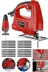 STEİNER Alman 4000 W Sjs Metal Şanzıman 6 Kademe Devirli Bakır Sargılı Dekupaj Testere Makinesi 20uç - 2