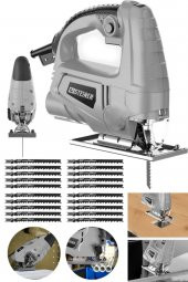 STEİNER Alman 4000 W Sjs Metal Şanzıman 6 Kademe Devirli Bakır Sargılı Dekupaj Testere Makinesi 20uç - 2