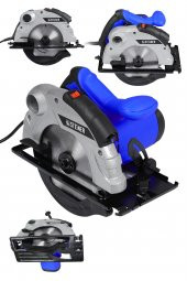 STEİNER Alman 3800 Watt Lazerli Bakir Sargili Metal Şanzuman Sunta Kesme Daire Testere Makinesi 185 Mm - 2