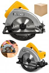 STEİNER Germany Technology 3000 Watt Srı Sjs Metal Şanzıman Sunta Kesme Daire Testere Makinesi 185mm - 2