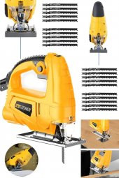 STEİNER Alman 4000 W Sjs Metal Şanzıman 6 Kademe Devirli Bakır Sargılı Dekupaj Testere Makinesi 20uç - 1
