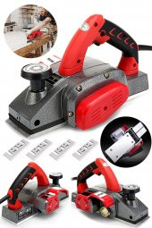 STEİNER Alman Titan 4200 Watt Bakır Sargılı Metal Şanzuman Çift Bıçaklı Planya Rende Makinesi + 4 Bıçak - 2