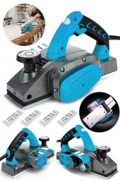 STEİNER Alman Titan 4200 Watt Bakır Sargılı Metal Şanzuman Çift Bıçaklı Planya Rende Makinesi + 4 Bıçak - 2