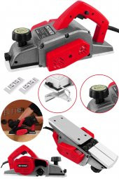 STEİNER Alman 4200 W Bakır Sargı Metal Şanzıman Motor Korumalı Çift Bıçaklı Planya Rende Makinesi + 2 Bıçak - 2