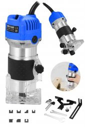 STEİNER Germany Technology 3000 W 6 Kademe Devir Ayarlı Formika Traşlama Freze Makinesi 6 Mm Pens Mv - 2
