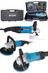 STEİNER Germany Technology 3000 Watt Profesyonel Devir Ayarlı Pasta Cila Polisaj Makinesi Mavi - 1
