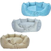 Plus Altıgen Kedi Köpek Yatağı Cut Out - Karışık Renk - 1