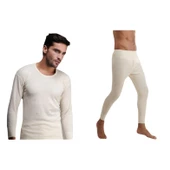 HASYÜN ERKEK UZUN KOLLU İÇLİK TAKIM %75 YÜN - 1
