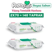 Paddlers Easy Clean Beyaz Sabun Katkılı Yüzey temizlik Havlusu 2x70 (140 Yaprak) thumbnail 1