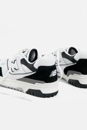 New Balance 550 Beyaz & Siyah Spor Ayakkabı thumbnail 3