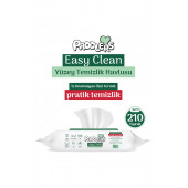 Easy Clean Beyaz Sabun Katkılı Yüzey temizlik Havlusu 3x70 (210 Yaprak) - 1