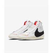 Nike Blazer Mid 77 Jumbo White Black Kadın Spor Ayakkabı - 3