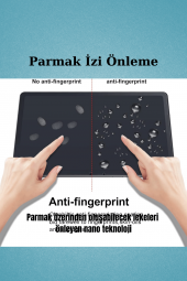 Galaxy Tab S9 Plus SM-X810 Uyumlu Gerçek Kağıt Hissi Parlama Önleyici Paper Like Ekran Koruyucu - 4
