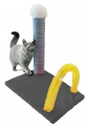 Kaşınma Fırçalı Kedi Tırmalama Tahtası - 1