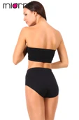 Miorre Yüksek Bel Dikişsiz Nefes Alan Konforlu Kadın Külot thumbnail 10