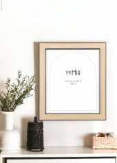 The Mia Rotan Fotoğraf Çerçevesi Siyah 30x25 cm - 2