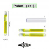 Fishack Jel Balıkçı Fosfor Çiftli 45*39mm 10'lu - 2