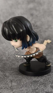 Anime Demon Slayer Inosuke Hashibira İblis Avcısı 8 cm Figür Eylem Karakter Figür Oyuncak Biblo thumbnail 4