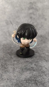 Anime Demon Slayer Inosuke Hashibira İblis Avcısı 8 cm Figür Eylem Karakter Figür Oyuncak Biblo thumbnail 5