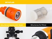 DailyTech 12V Yüksek Basınçlı Araba Yıkama Tabancası Pompası thumbnail 4