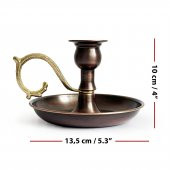 Shark Anatolia Alem Bakır Mumluk Şamdan Oksit - 4