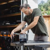 WORX WX030 20Volt 2.0Ah. 30W/10Kpa Li-ion Flexi Esnek Hortumlu Profesyonel Kompakt Şarjlı Süpürge thumbnail 10