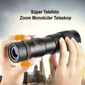 DailyTech 10-300x40 Zoom Monoküler Teleskop Dürbün Telefon Tutuculu - 6