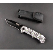 Buck Kuru Kafa Desenli Kamp Çakısı - 1