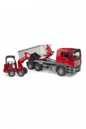 BRUDER 03767 MAN TGS DAMPERLi KAMYON VE SHAFFER YÜKLEYİCİ - 2