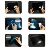 KNY Samsung Galaxy Tab S9 Plus X810 İçin Kağıt Hissi Veren Mat PaperLike Ekran Koruyucu Şeffaf - 2