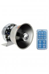 Siren 200w Profesyonel Uzaktan Kumandalı Metal Speaker - 1