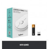Logitech M350 Pebble Sessiz Kablosuz Kompakt Mouse - Siyah - 3